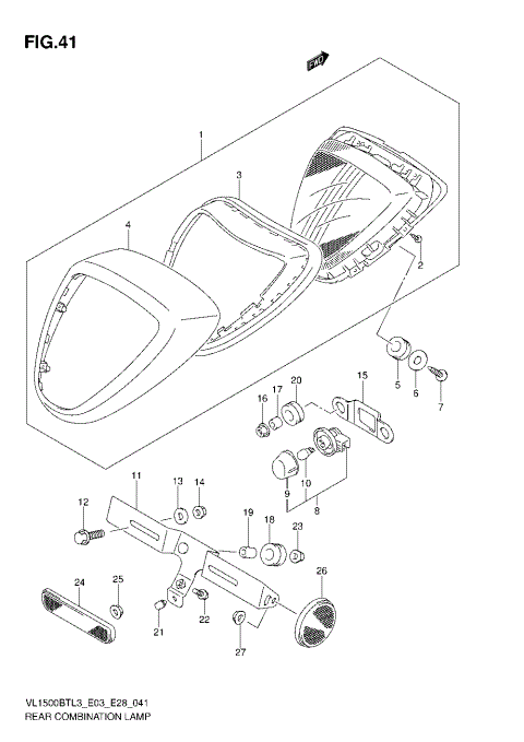 REAR COMBINATION LAMP