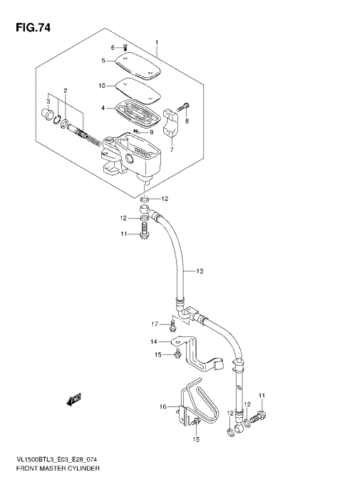 FRONT MASTER CYLINDER