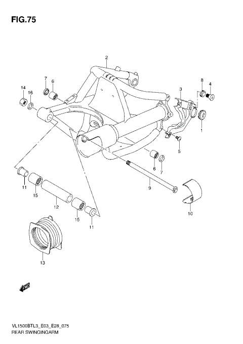 REAR SWINGINGARM