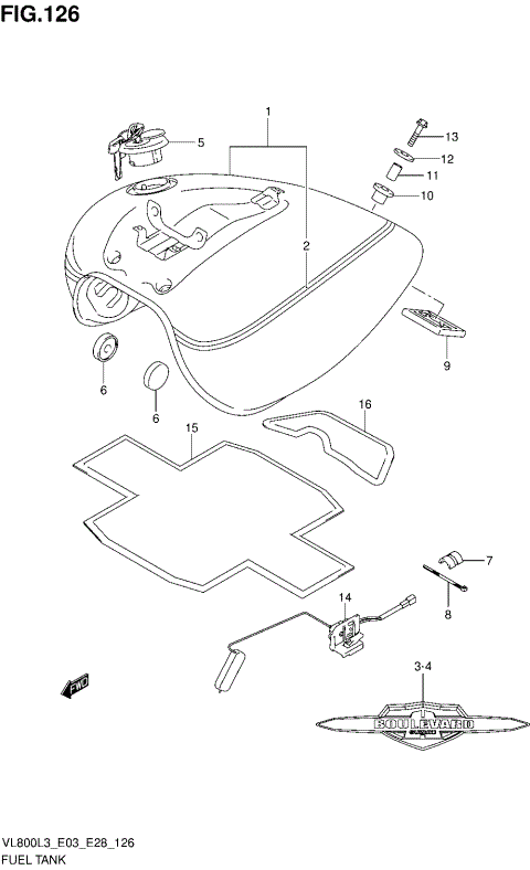 FUEL TANK (VL800TL3 E28)