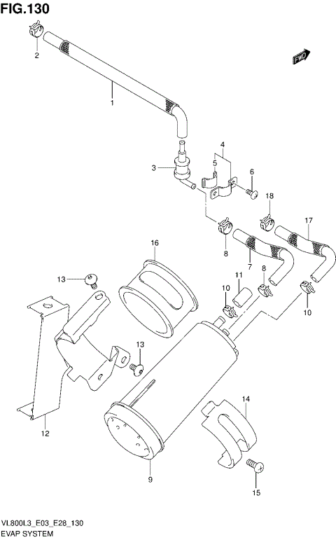 EVAP SYSTEM (VL800CL3 E33)