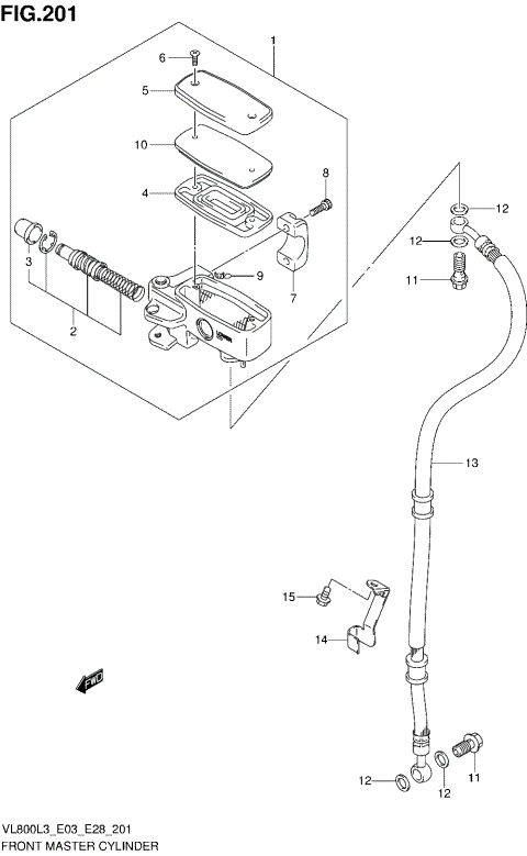 FRONT MASTER CYLINDER
