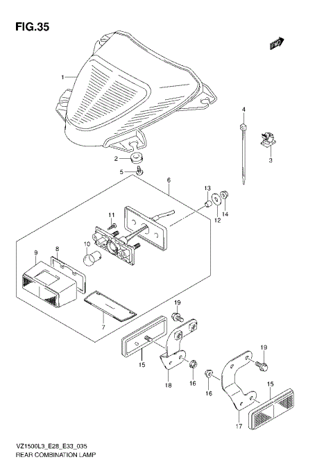 REAR COMBINATION LAMP