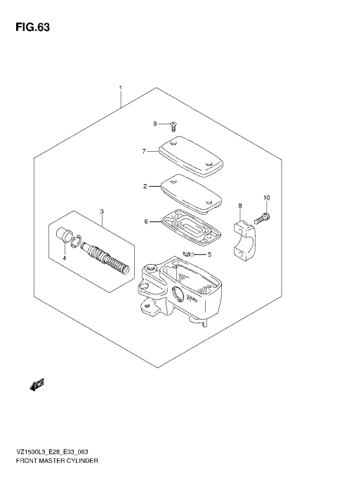 FRONT MASTER CYLINDER