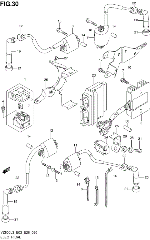 ELECTRICAL (VZ800L3 E03)