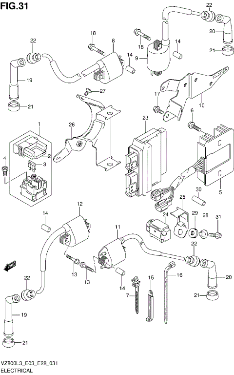ELECTRICAL (VZ800L3 E28)