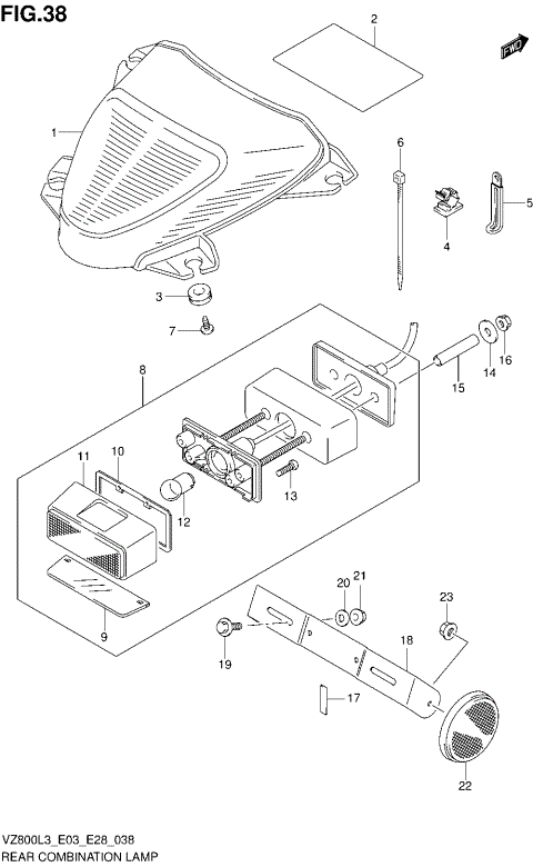 REAR COMBINATION LAMP