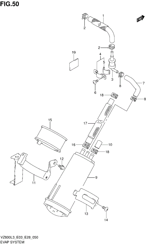 EVAP SYSTEM (VZ800L3 E33)