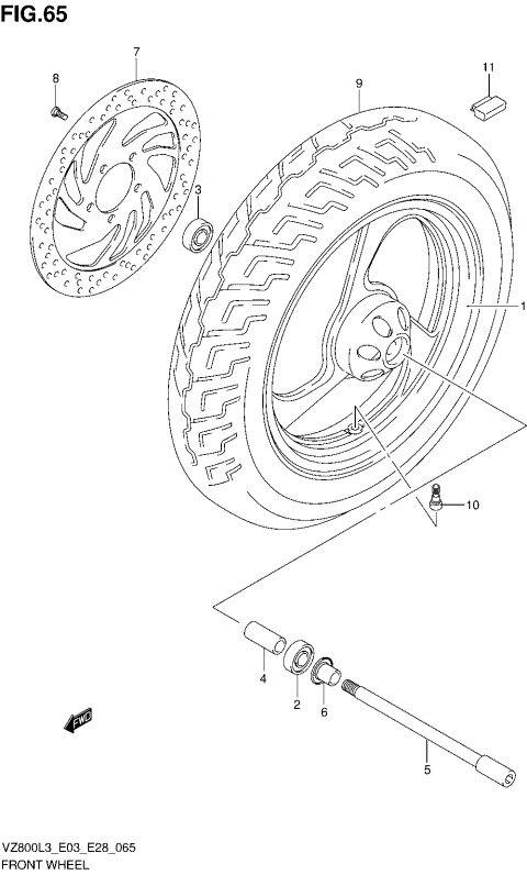 FRONT WHEEL