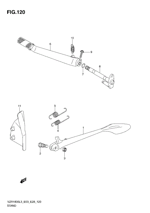 STAND (VZR1800L3 E03)