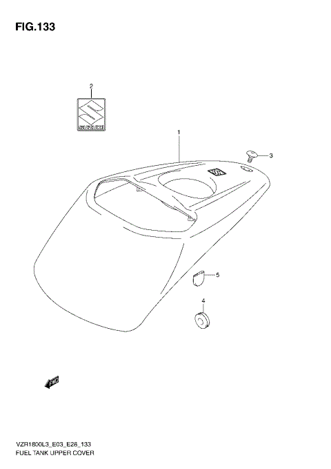 FUEL TANK UPPER COVER