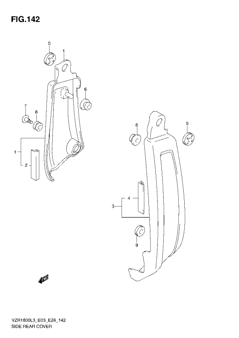 SIDE REAR COVER