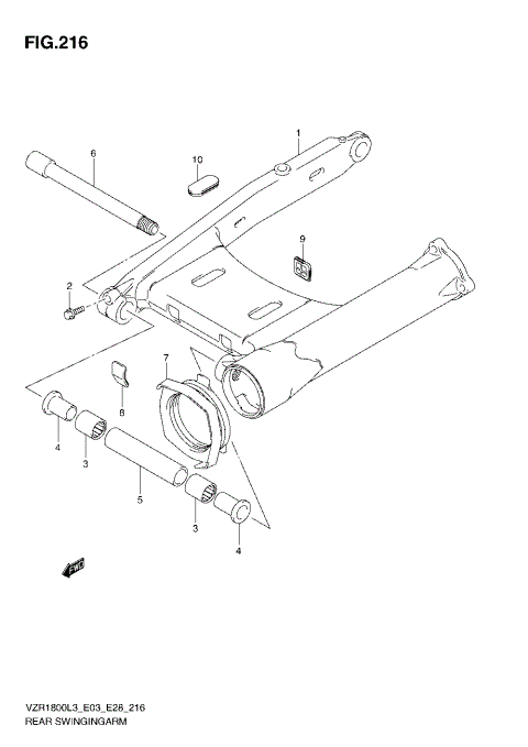 REAR SWINGINGARM