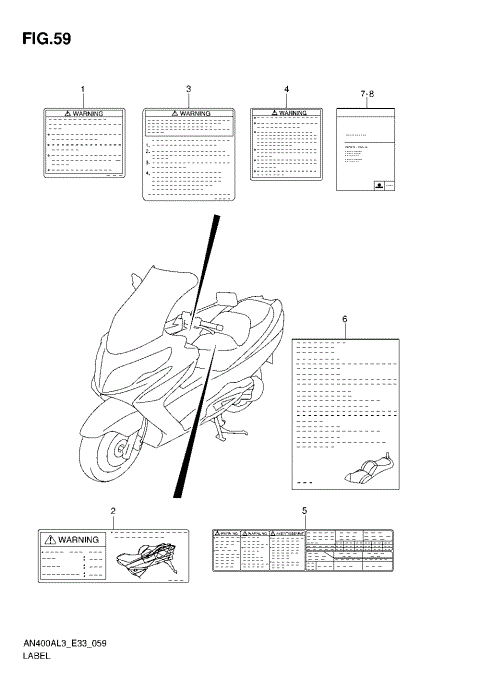 LABEL (AN400ZAL3 E28)