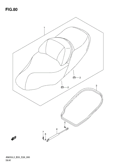 SEAT (AN650L3 E03)