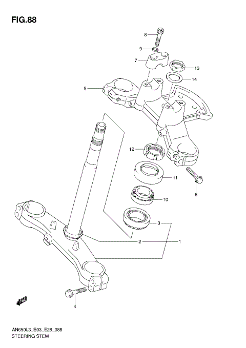 STEERING STEM