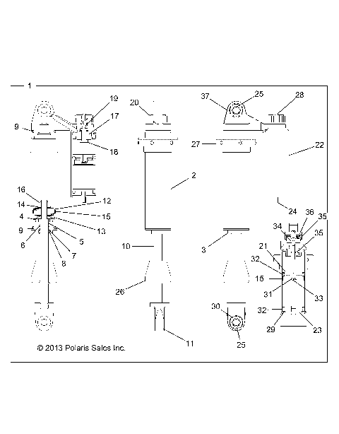 SUSPENSION, FRONT SHOCK - Z14VH7EAJ/EAL (49RGRSHOCKFRT7044050)