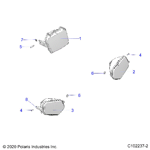 ELECTRICAL, HEADLIGHTS - A23SDA57A5/E57A4 (C102237-2)