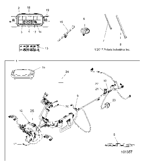 ELECTRICAL, HARNESS - A18SXE95FR (101357)