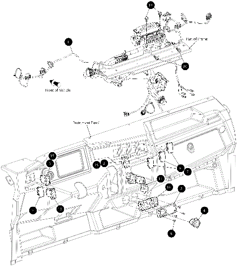 MAIN HARNESS FRONT [302502]