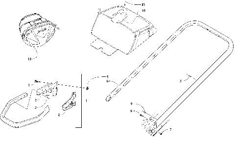 BUMPERS AND STORAGE [110350]