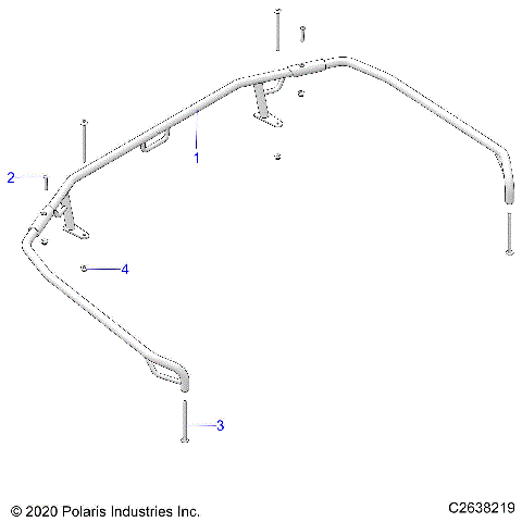 BODY, REAR RACK, EXTENDERS - A21SES57C9/E9 (C2638219)