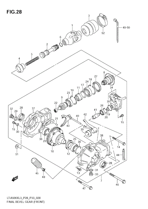 FINAL BEVEL GEAR (FRONT)