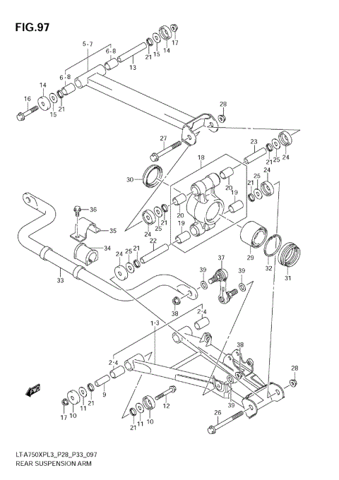 REAR SUSPENSION ARM