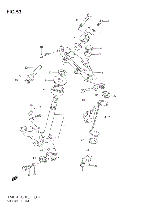 STEERING STEM