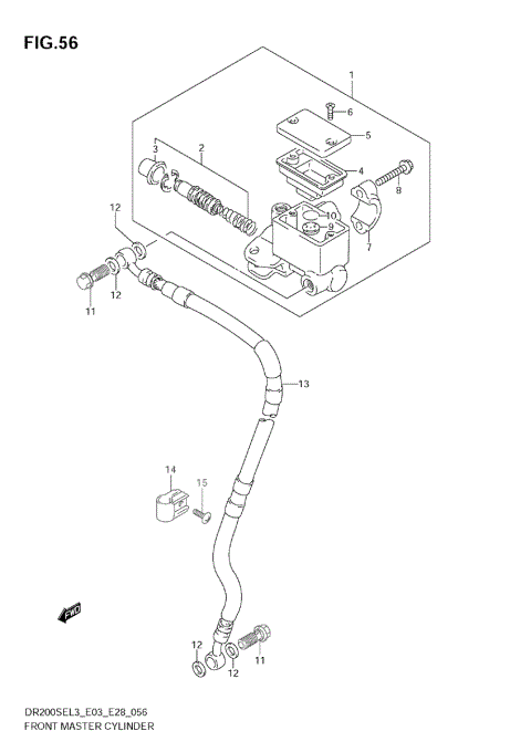 FRONT MASTER CYLINDER