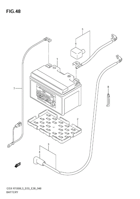 BATTERY (GSX-R1000L3 E03)