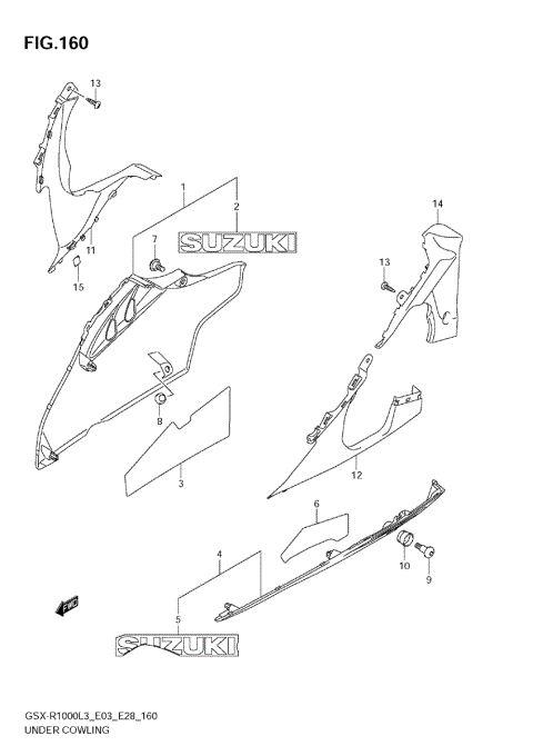UNDER COWLING (GSX-R1000ZL3 E33)