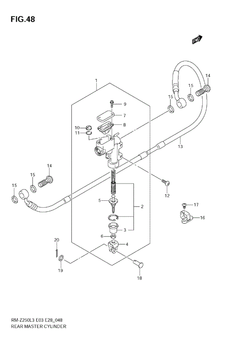 REAR MASTER CYLINDER