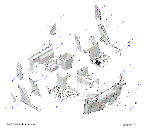 BODY, FRONT FLOOR & ROCKERS - R26RSU99A9/B9/AF/AH/BH/AS/BS/AB/BB (S0708661-1)