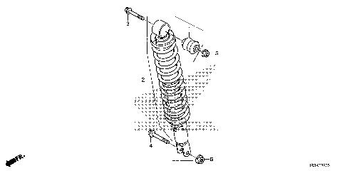 REAR SHOCK ABSORBER
