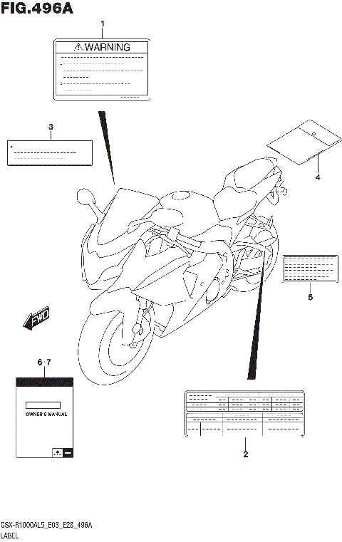 LABEL (GSX-R1000AL5 E03)