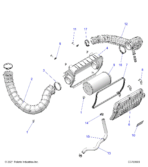 ENGINE, AIR INTAKE SYSTEM - Z25NMF99A4/A5/B4/B5 (C0703969)