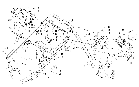 STEERING SUPPORT ASSEMBLY [89655]