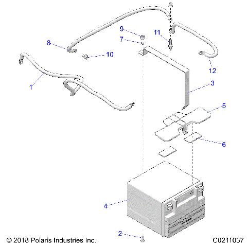 ELECTRICAL, BATTERY - A20SXZ95AG/CAG (C0211037)