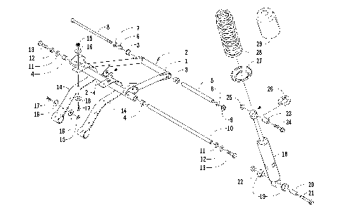 REAR SUSPENSION FRONT ARM ASSEMBLY [86061]