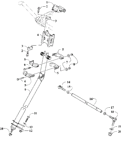 STEERING POST ASSEMBLY [110489]