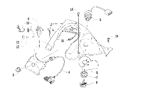 CONSOLE AND SWITCH ASSEMBLY [85168]