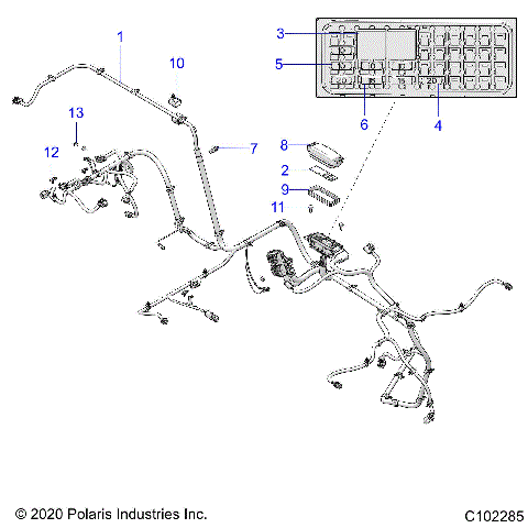ELECTRICAL, WIRE HARNESS - A21HZB15A1/A2/B1/B2 (C102285)