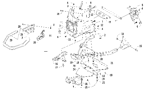 FRONT BUMPER AND FRAME ASSEMBLY [95533]