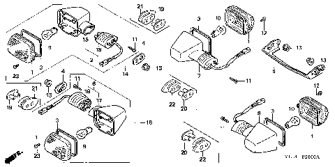 FRONT@REAR TURN SIGNAL