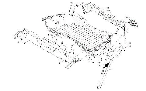 CARGO BOX AND TAILLIGHT ASSEMBLY [300384]
