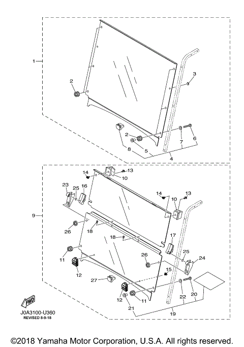 ALTERNATE FOR WINDSHIELD