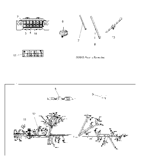 ELECTRICAL, HARNESS - A14YN8EAJ/EAT (49MVHARNESS14SP850)