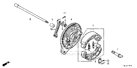 REAR BRAKE PANEL (1)