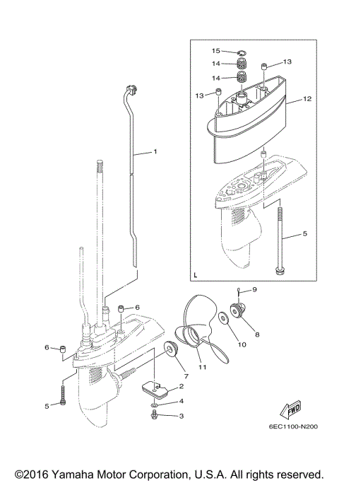 LOWER CASING DRIVE 2